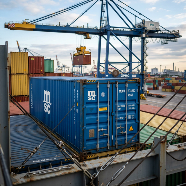 Flete Mar&iacute;timo